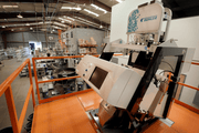 Photo of the optical sorter at the Durham roastery.